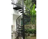 Iron Spiral Staircase