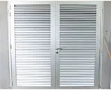 Aluminium Louvre Swing Doors