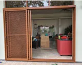 Sliding Gate Diamond Pattern Design