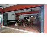 Foldable Doors for Cafe Shop