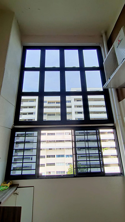 HDB Balcony Full Height Windows