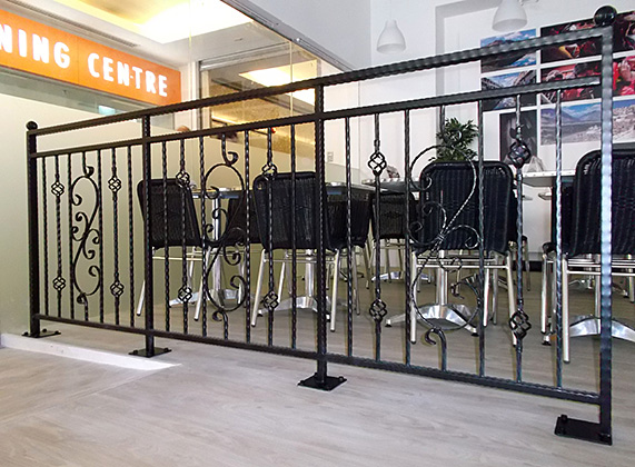 Railings for Indoor Boundary Area