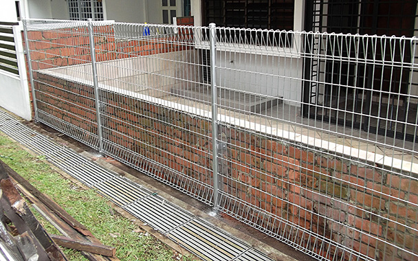 BRC Fence for House Security