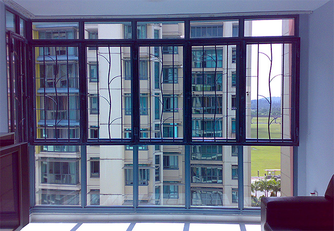 wrought iron grilles