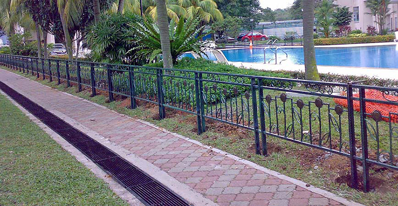 Outdoor Railings at Singapore Chuan Park