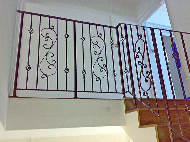 Wrought Iron Stair Railings