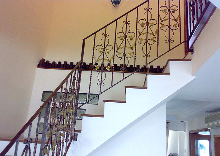 Wrought Iron Stair Railings